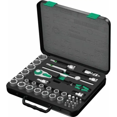 Набор с трещоткой Zyklop Speed, 1/2" WERA 05003647001