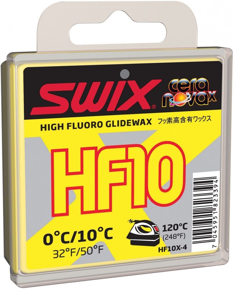 Swix HF10X (+10 до 0 С) Yellow, 40g