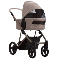 Детская коляска Bebetto Pelpasso 3 в 1 с автокреслом Avionaut Cosmo 01 св.бежевый