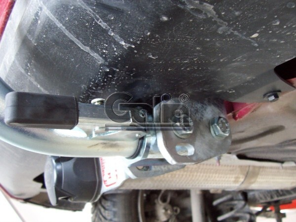Фаркоп оцинкованный Galia C038C для Citroen C4 2004-2010, 2010-, Peugeot 307 2001-2007, Peugeot 308 2007-2012(паспорт и сертификат в комплекте)(без электрики)