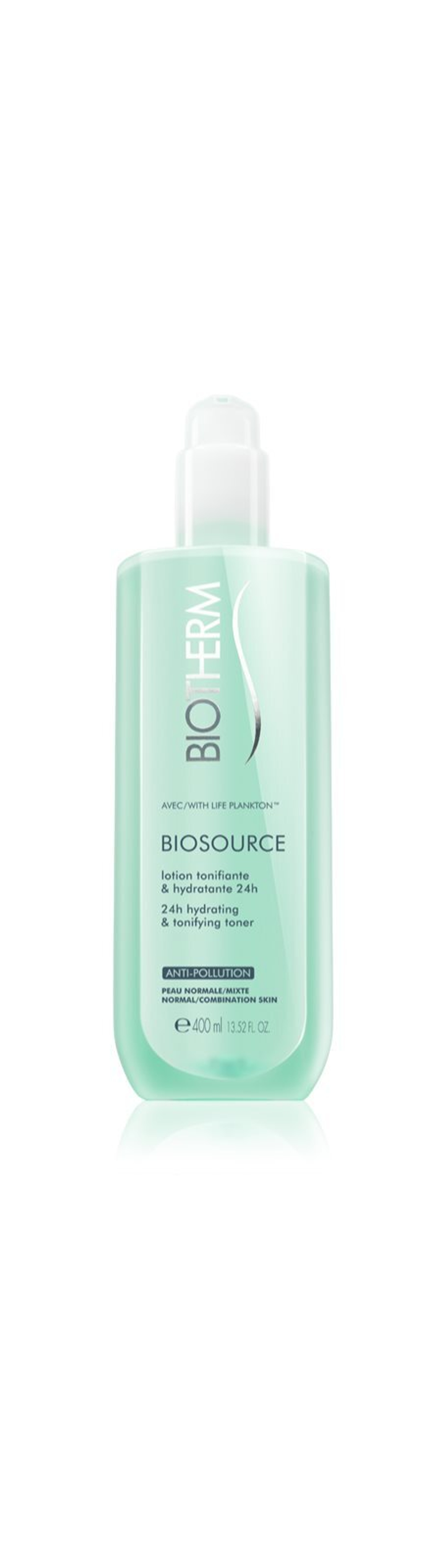 Biotherm Biosource - увлажняющий тоник для нормальной и комбинированной кожи /   400  ml  / GTIN 3614271256089