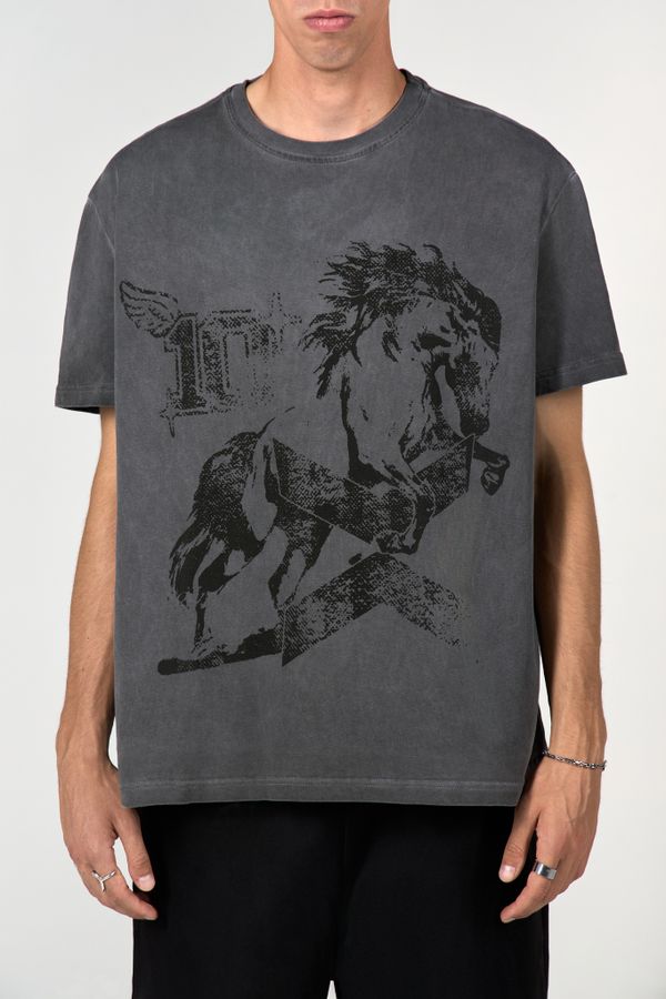 Футболка Stallion серая - фото 2