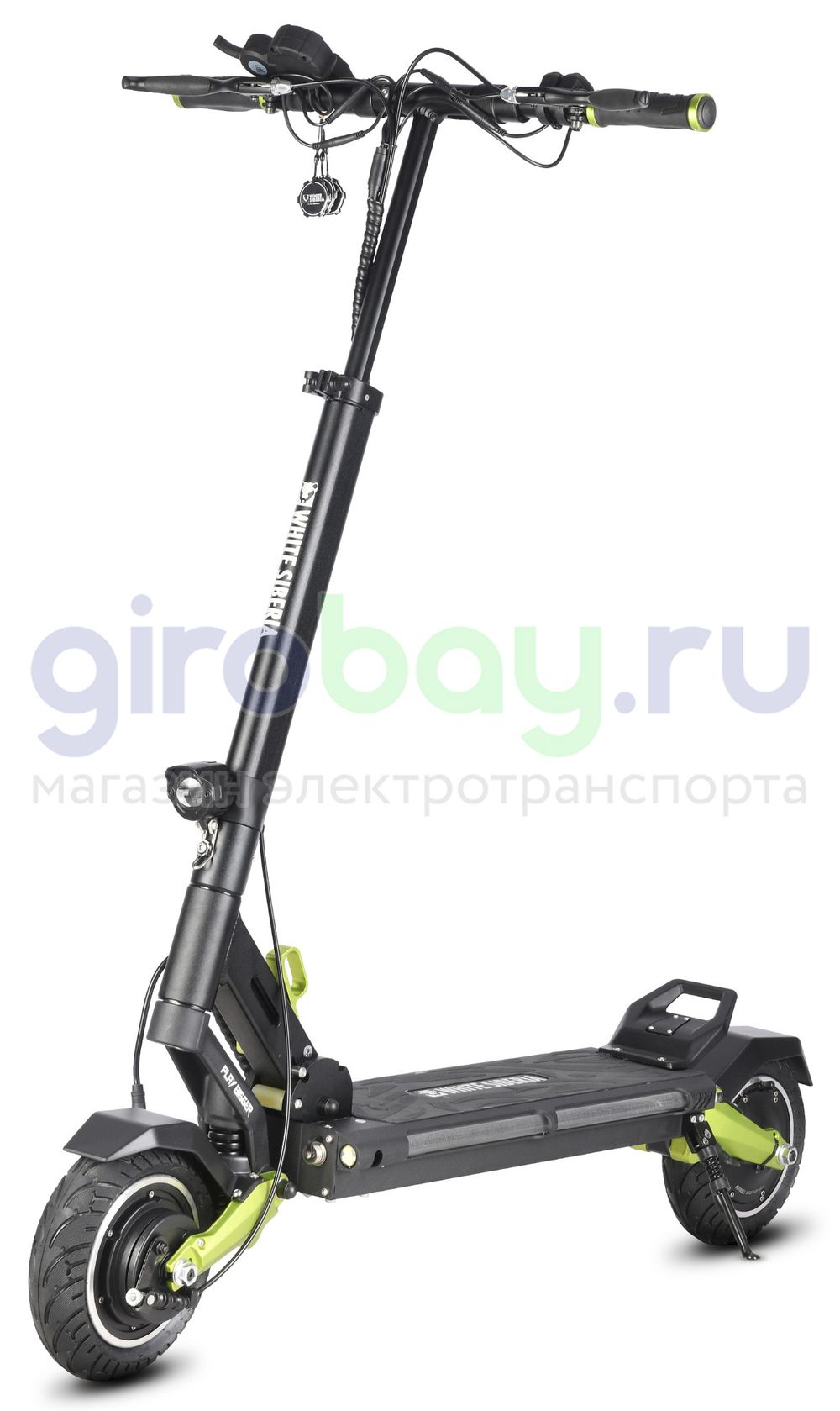Электросамокат WHITE SIBERIA SPUTNIK 2000W Elka Green (Зеленый) фото №1
