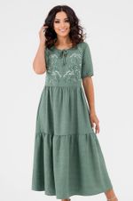 Платье Аврора (44-52) Serenada фисташковый (Акция)