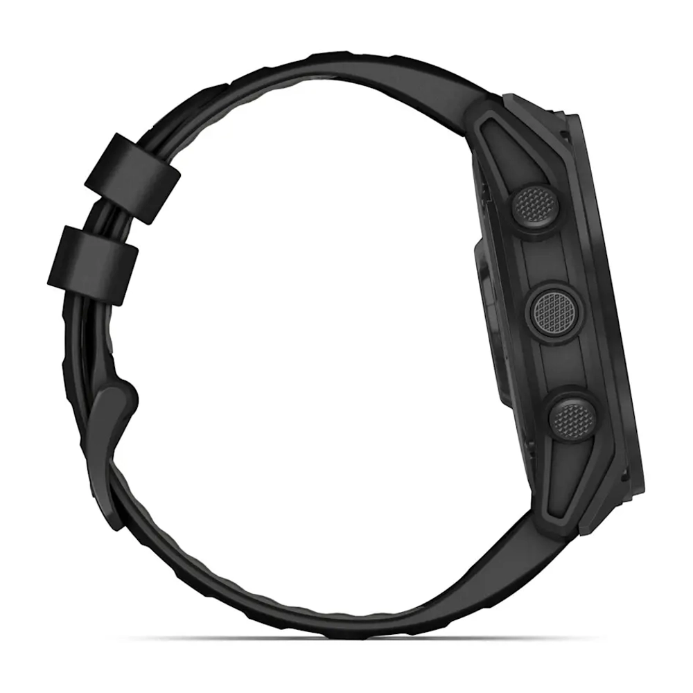 Смарт часы Garmin Tactix 8 51 мм, AMOLED с черным ремешком