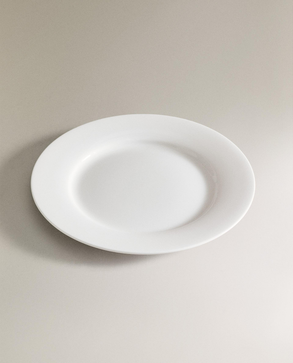Zara Home тарелка десертная из костяного фарфора, цвет белый, 20.4 см