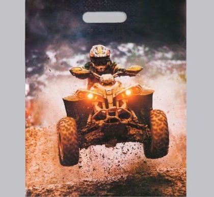 Купить оптом 060-0068 Пакет полиэтиленовый с вырубной, усиленной ручкой, 31 х 40 см, 60 мкм в Москве