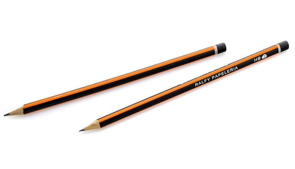 ЧГ карандаш, трехгранный, без ластика