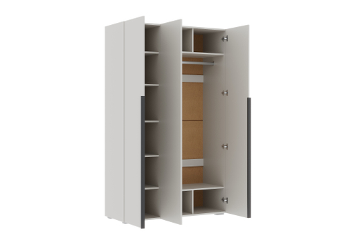 АЙРИ Шкаф ШК-003 (3-ств.) Корпус - Кашемир 2,75