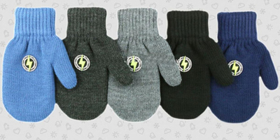 Варежки дет. ТМ-281м р.15(78) в ассорт. (Теплыши), 1 шт.