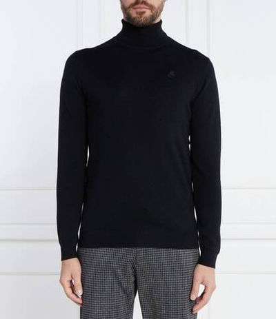 Хлопковый гольф Karl Lagerfeld - черный(655058 534399)