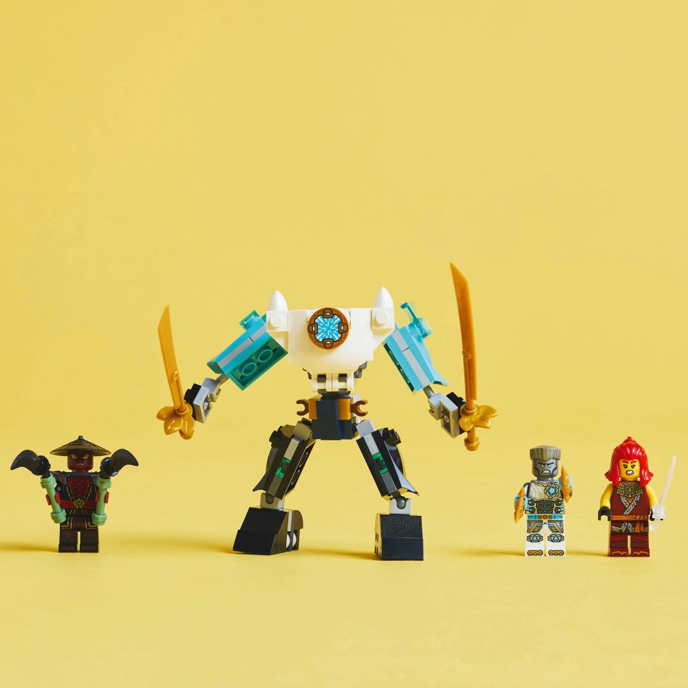 Конструктор LEGO Ninjago 71827 Боевой бронированный мех Зейна арт. 71827 92 дет — фото 15