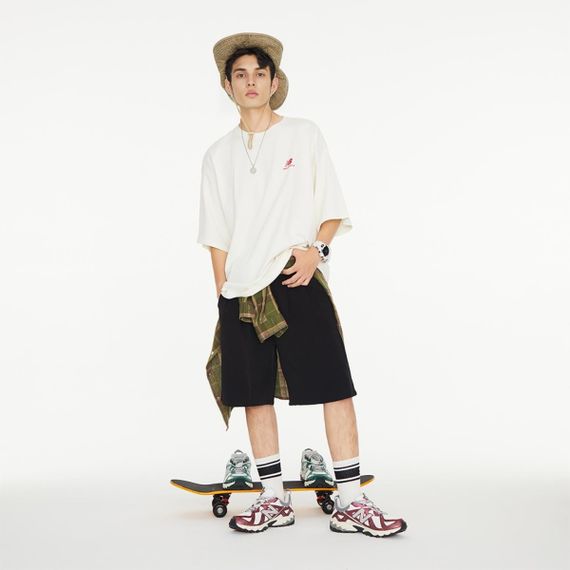 New Balance 610v1 Уличная обувь Низкий Топ Бордовый Унисекс