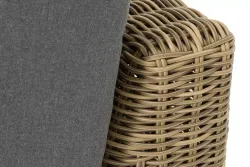 "Капри" модуль диванный прямой с подушками, цвет соломенный