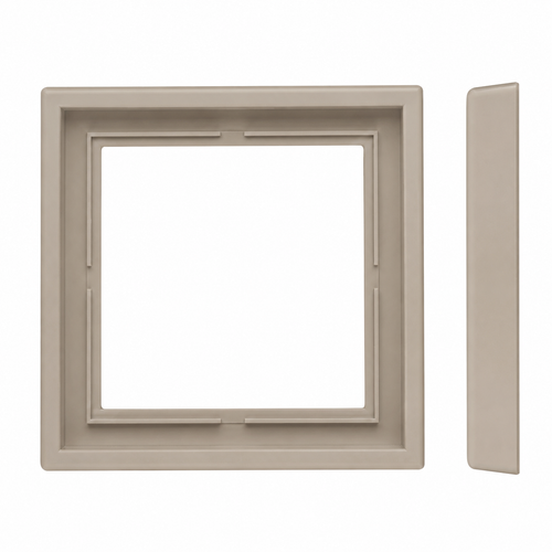 Рамка 1 место LIREGUS MODERN K14-445-01.M/ONC кремовый матовый