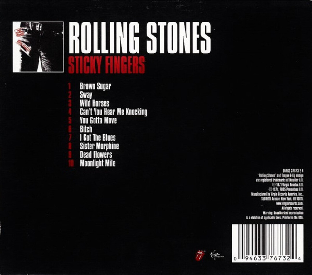 The Rolling Stones / Sticky Fingers (CD)