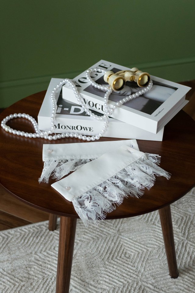 Съемные манжеты белые