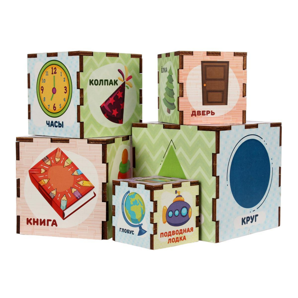 Сортер-пирамидка "Формы 1" 098106 (Woodland)