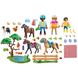 Playmobil - Пикник-тур на лошадях по сельской местности 71239 / артикул   71239  / GTIN 4008789712394