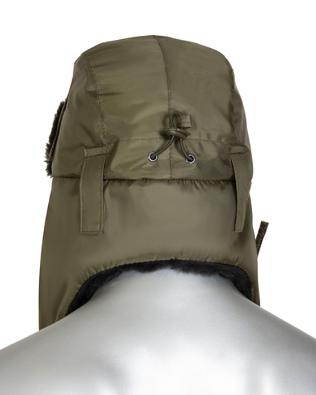 Шапка-ушанка СИРИУС-ЕВРО хаки