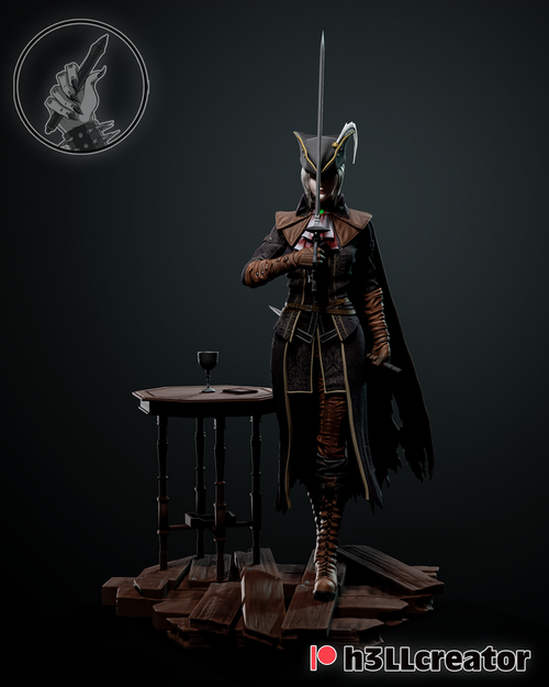 Леди Мария Lady Maria Bloodborne Коллекционная Фигурка Аниме