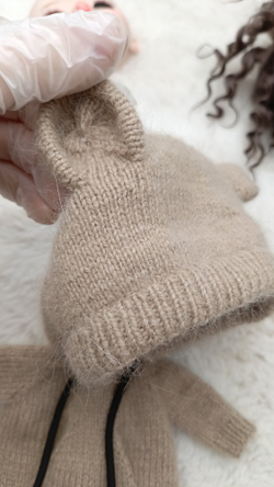 Комбинезон мишки коричневый