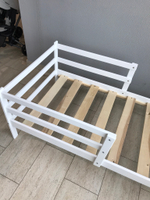 Кровать подростковая "Малютка Лайт" 160*80 см белый (СЧ)