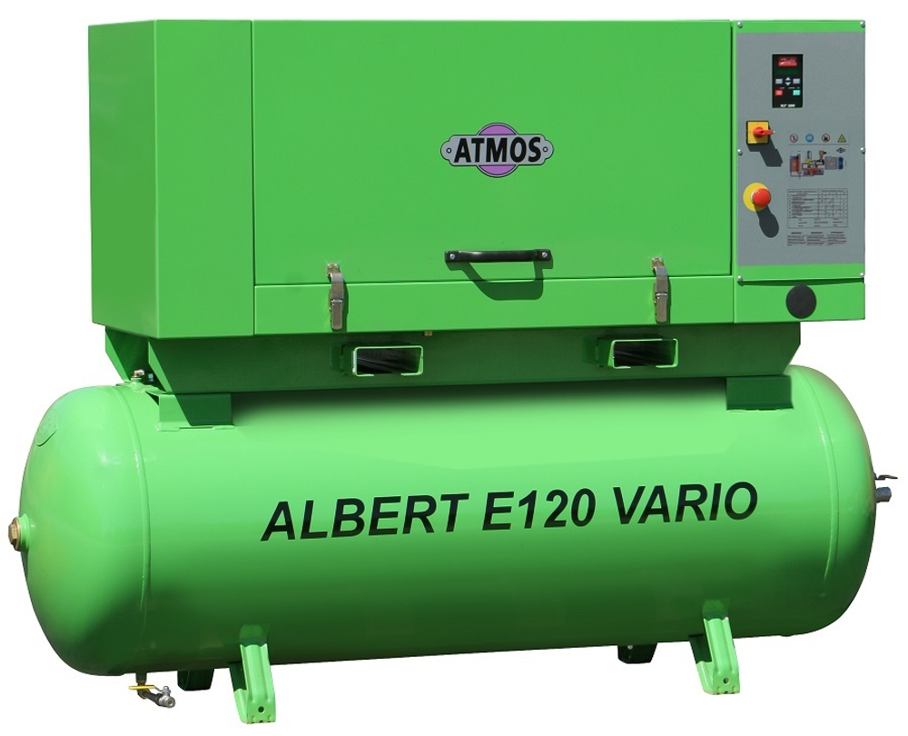 Винтовой компрессор Atmos Albert E 120 Vario Pr с ресивером — Фото №4 