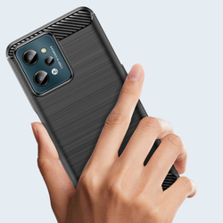 Защитный чехол в стиле карбон для смартфона Realme C31, серия Carbon от Caseport