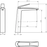 Смеситель для раковины Boheme Venturo 382