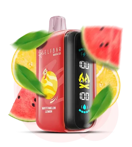 ELF BAR RAYA D3 - Watermelon Lemon (5% nic)