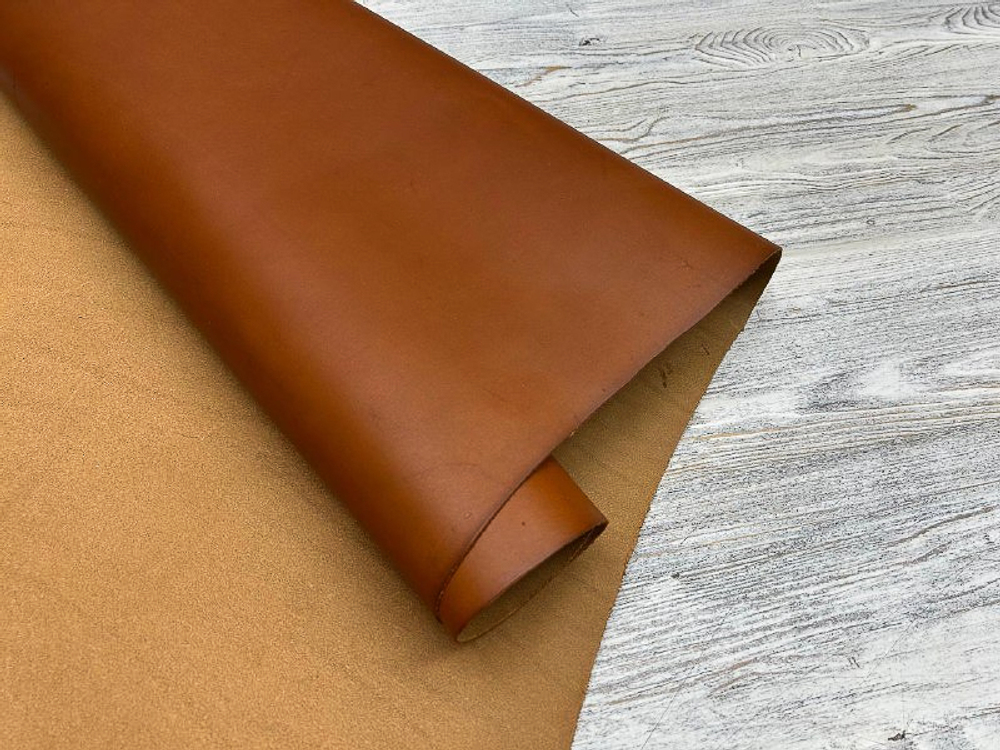 Etrusco Wax Cognac (1,4-1,6 мм), цв. Коричневый, натуральная кожа
