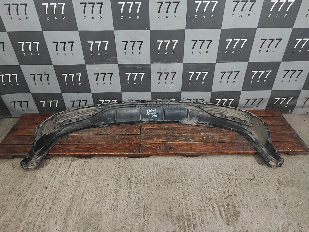 Юбка заднего бампера Hyundai Solaris 2 (HCR) 20-нв Б/У Оригинал 86612H5500