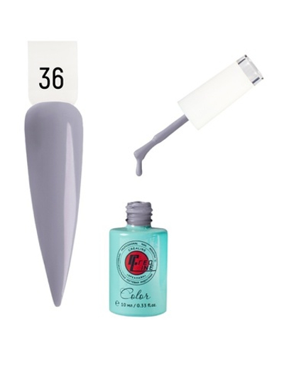 Гель-лак UV тон 036 сиреневый лед 10 мл