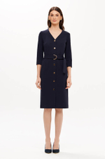 51715 Платье женское (темно-синий)