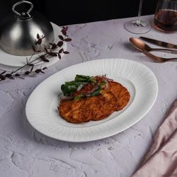 Блюдо овальное 31,5*23,3 см h3,5 см Frost   Proff Cuisine [3]