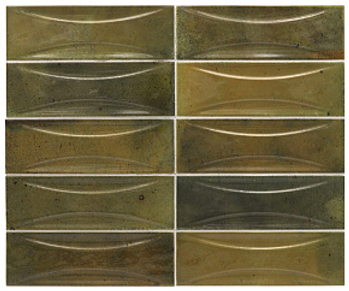 Керамическая плитка для стен EQUIPE HANOI Arco Wild Olive 6,5x20/ЭКИПЕ ХАНОЙ Арко Вилд Олив 6,5x20