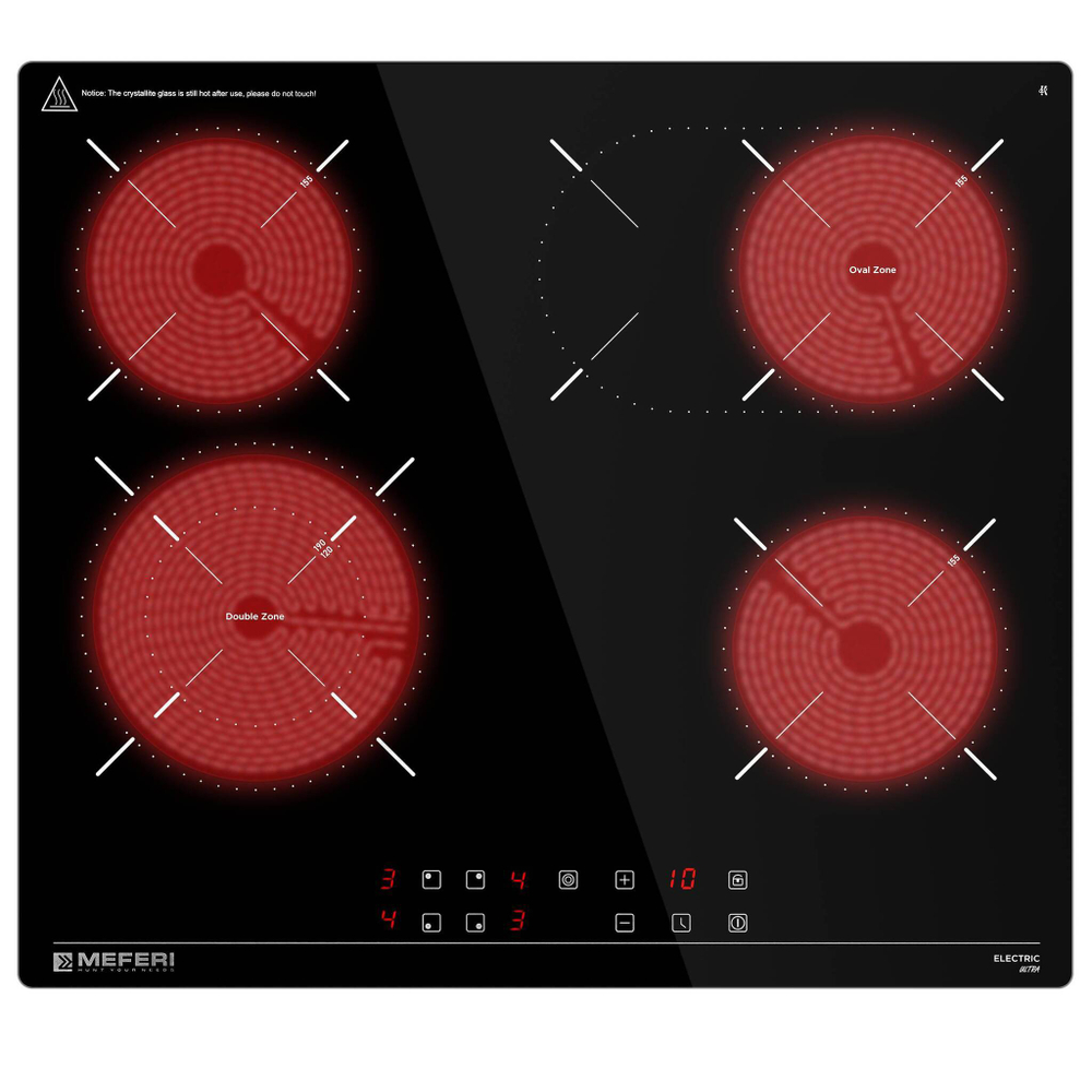 Электрическая варочная панель Meferi MEH604BK ULTRA фото 21