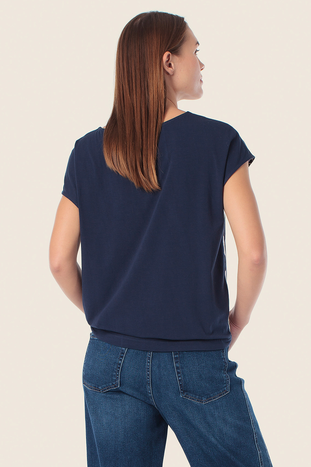 Футболка из хлопка и модала