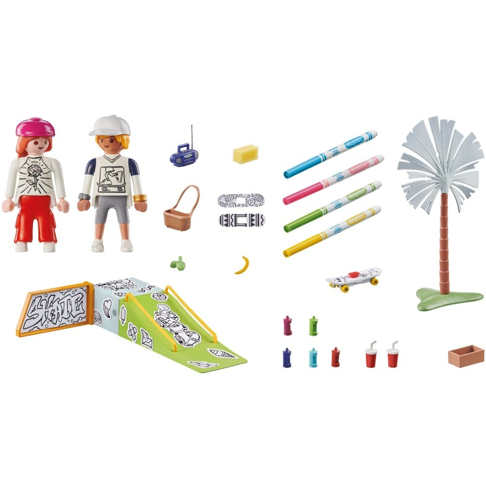 Playmobil - Цветной скейтпарк 71515 / артикул   71515  / GTIN 4008789715159