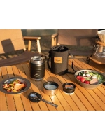 Термос NH20SJ041 750мл (для еды) черный, 6927595767481