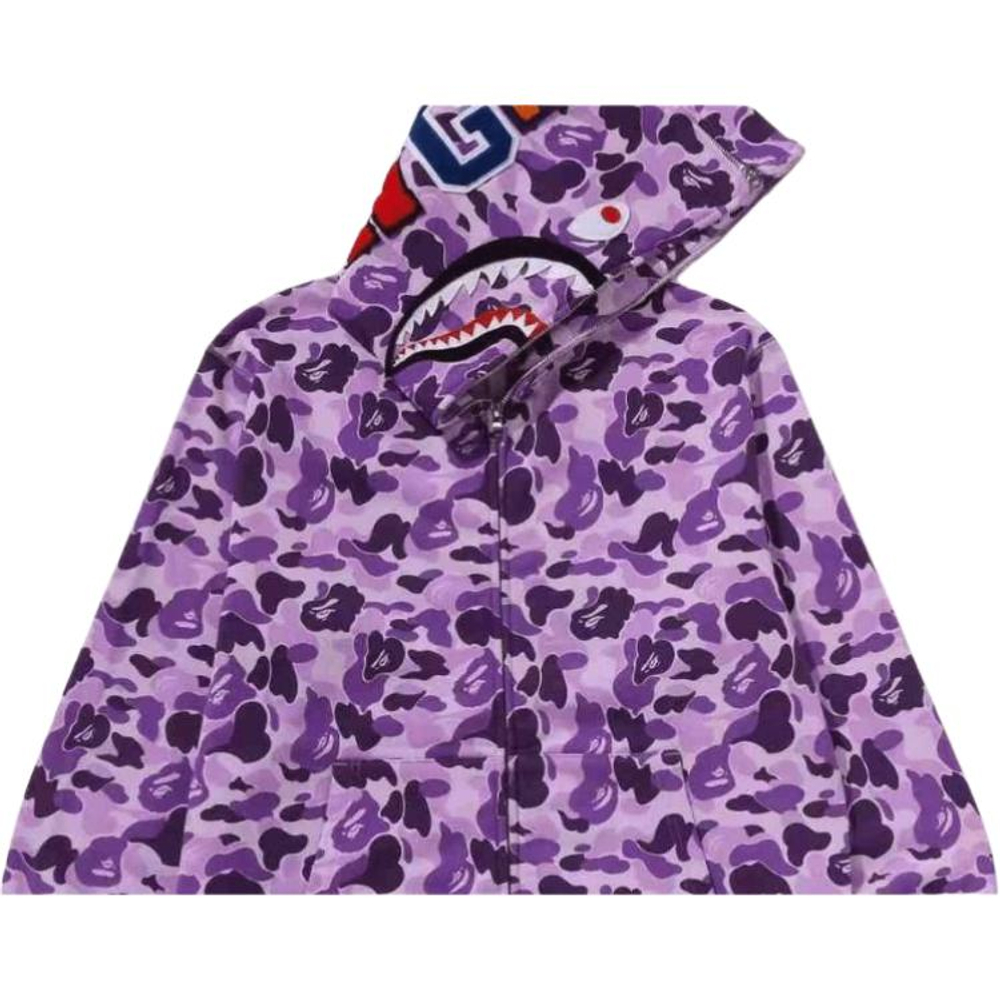 A Bathing Ape Store Taipei Separate Shark Full Zip Худи
