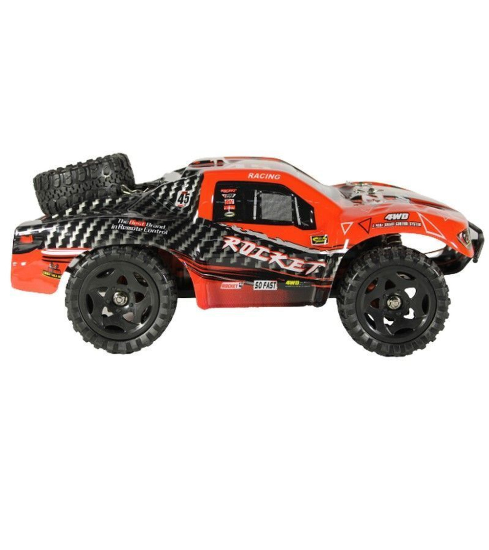 Радиоуправляемый шорт-корс Remo Hobby Rocket Brushless UPGRADE V2.0 (красный) 4WD 2.4G 1/16 RTR