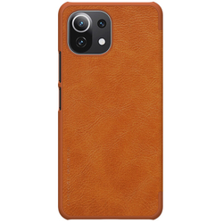 Кожаный чехол-книжка Nillkin Leather Qin для Xiaomi Mi 11 Lite