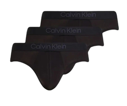 Мужские спортивные боксеры Calvin Klein Ultra Soft Modal Hip Briefs 3P - черный