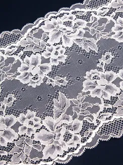 03-267 Кружево эластичное 22 см, телесный 126
