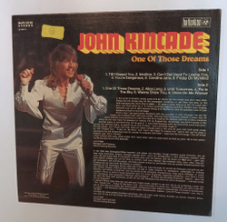 Винтажная виниловая пластинка LP John Kincade One Of Those Dreams (Germany 1974)