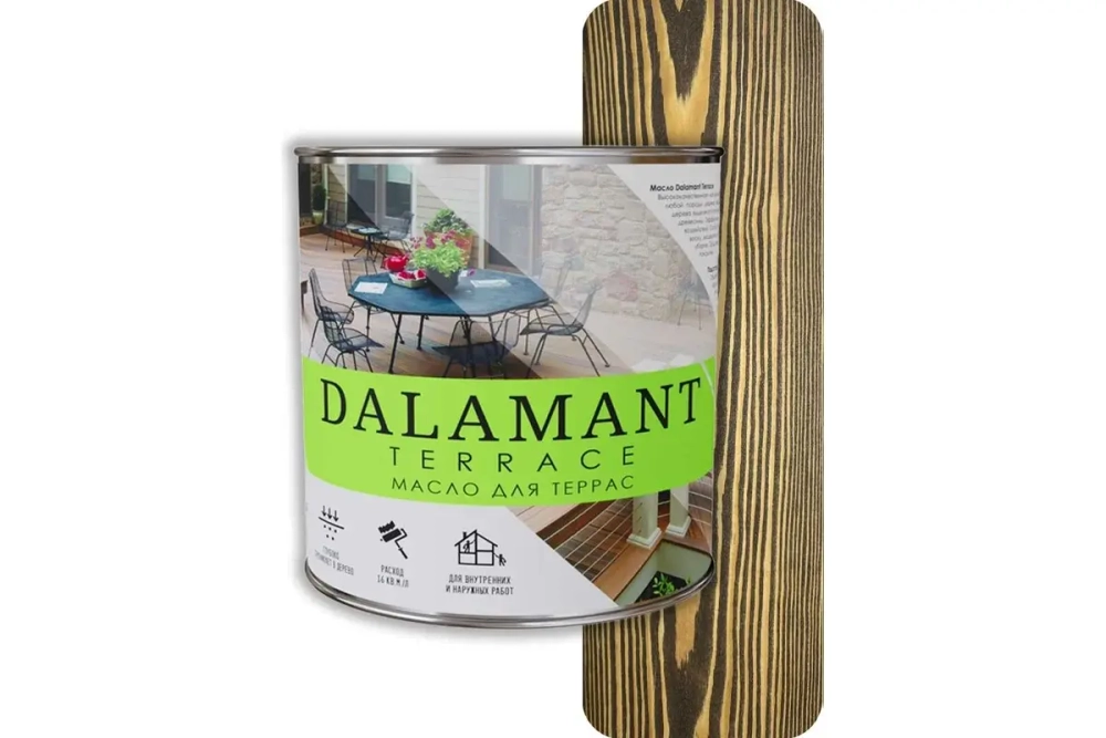 Масло для террас Dalamant Terrace палисандр