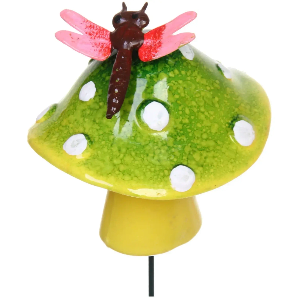 Фигура на спице «Летний гриб» 9*8 см, микс