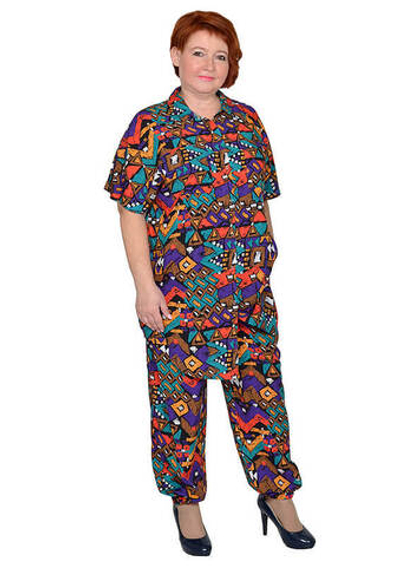 Брюки-султанки Мозаика